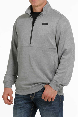 Cinch Men's Pullover Heather Grey: Large