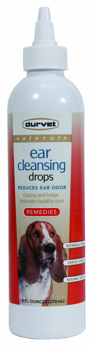 Durvet Ear Cleansing Drops : 8oz