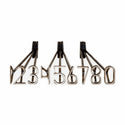 L & H Stainless Steel Fire Branding Iron Number Set 0-9 : 3