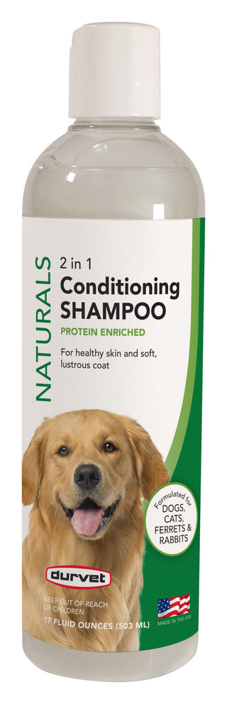 Naturals 2 In 1 Conditioning Dog Shampoo : 17OZ