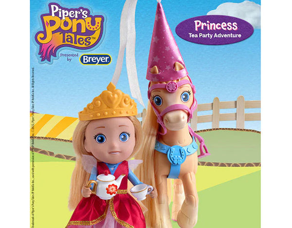 Breyer Piper Pony Tales Princess Tea Party Adventure Set