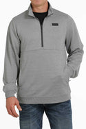 Cinch Men's Pullover Heather Grey: Large