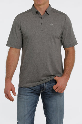 Cinch Arenaflex Men's Polo Shirt Gray : Large
