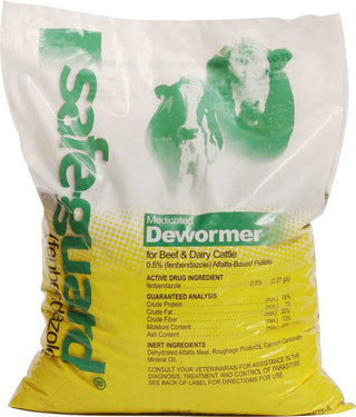 Safe-Guard Cattle Dewormer Pellets .5% : 25lb