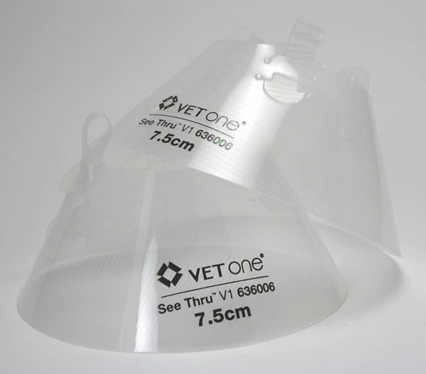 Vetone See Thru Recovery Collar 12cm : ( 11
