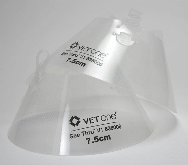 Vetone See Thru Recovery Collar 12cm : ( 11" to 12.25")