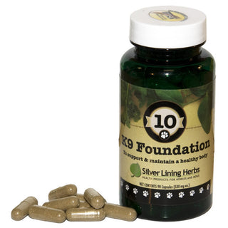 Silver Lining Herb K9 10 Foundation Canine : 90ct