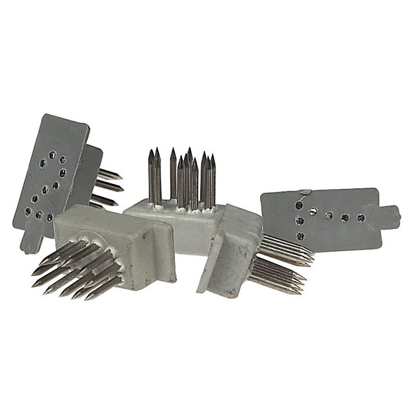 Stone Tattoo Digits Individual Letters or Numbers 3/8" Metal Base : Letter M