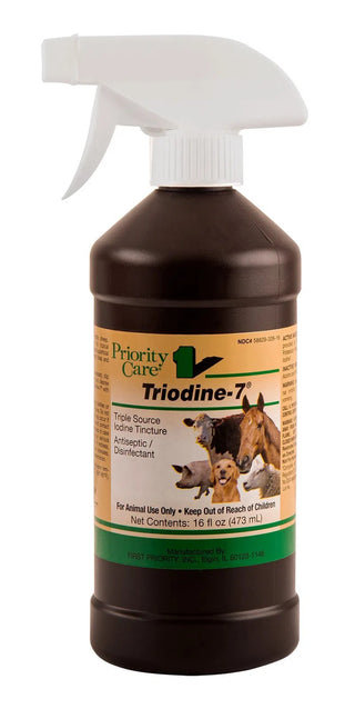 Iodine 7% - Triodine 7with Sprayer : 16oz