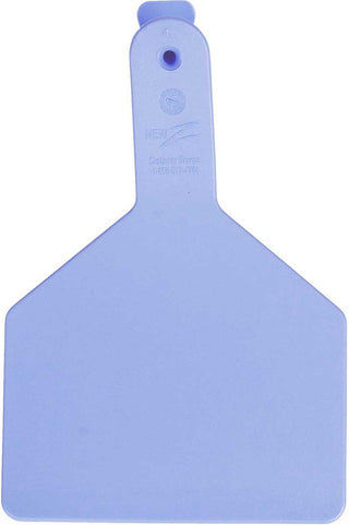 Z Tag No Snag Cow Blank :Tags - Pack of 25 Blue