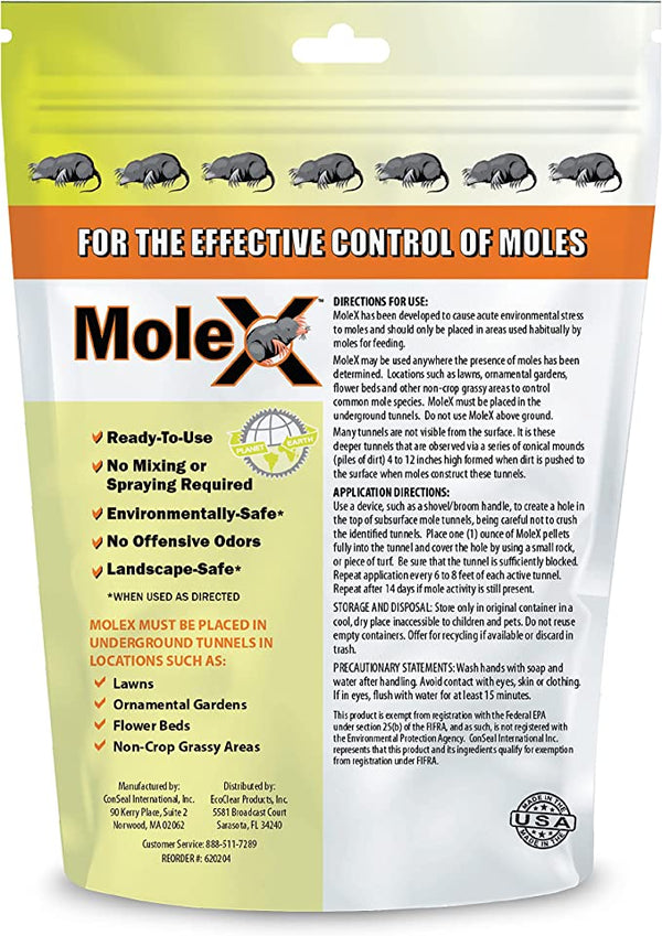 MoleX Pellets : 8oz