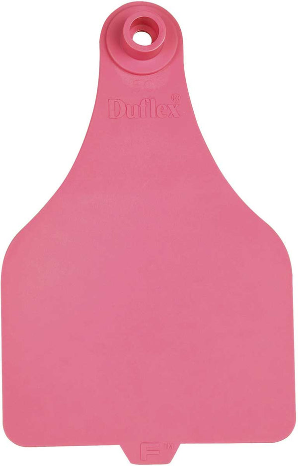 Duflex Pink Blank XLarge Tags  : Pack of 25