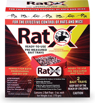 RatX Ready Bait Trays : 3oz /2ct