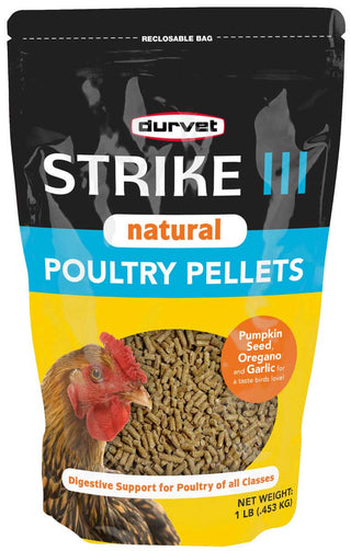 Strike Poultry Pellets : 1 lb