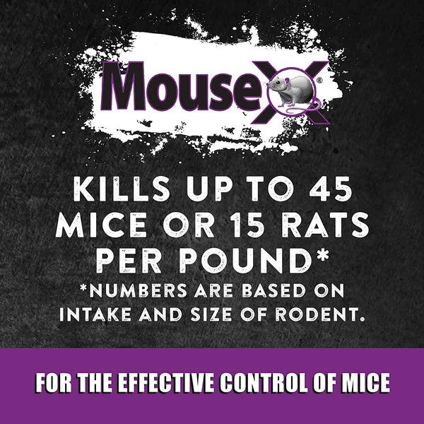 Mousex  Bait Pellets : 8oz