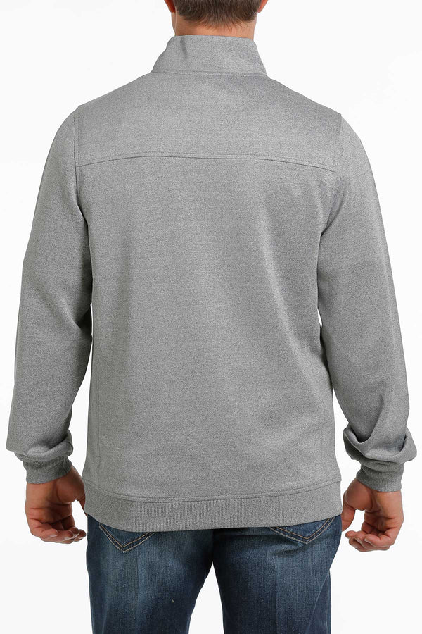 Cinch Men's Pullover Heather Grey: Large