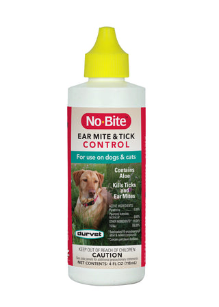 Durvet No Bite Ear Mite Control : 4oz