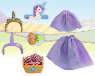 Breyer Piper Pony Tales Unicorn Picnic Adventure Set