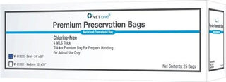 Vetone Premium 4ml Black Cadaver Bags 24
