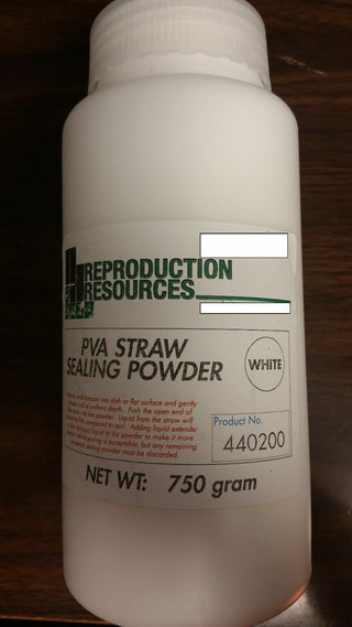 PVA Straw Sealing Powder 750gm: White